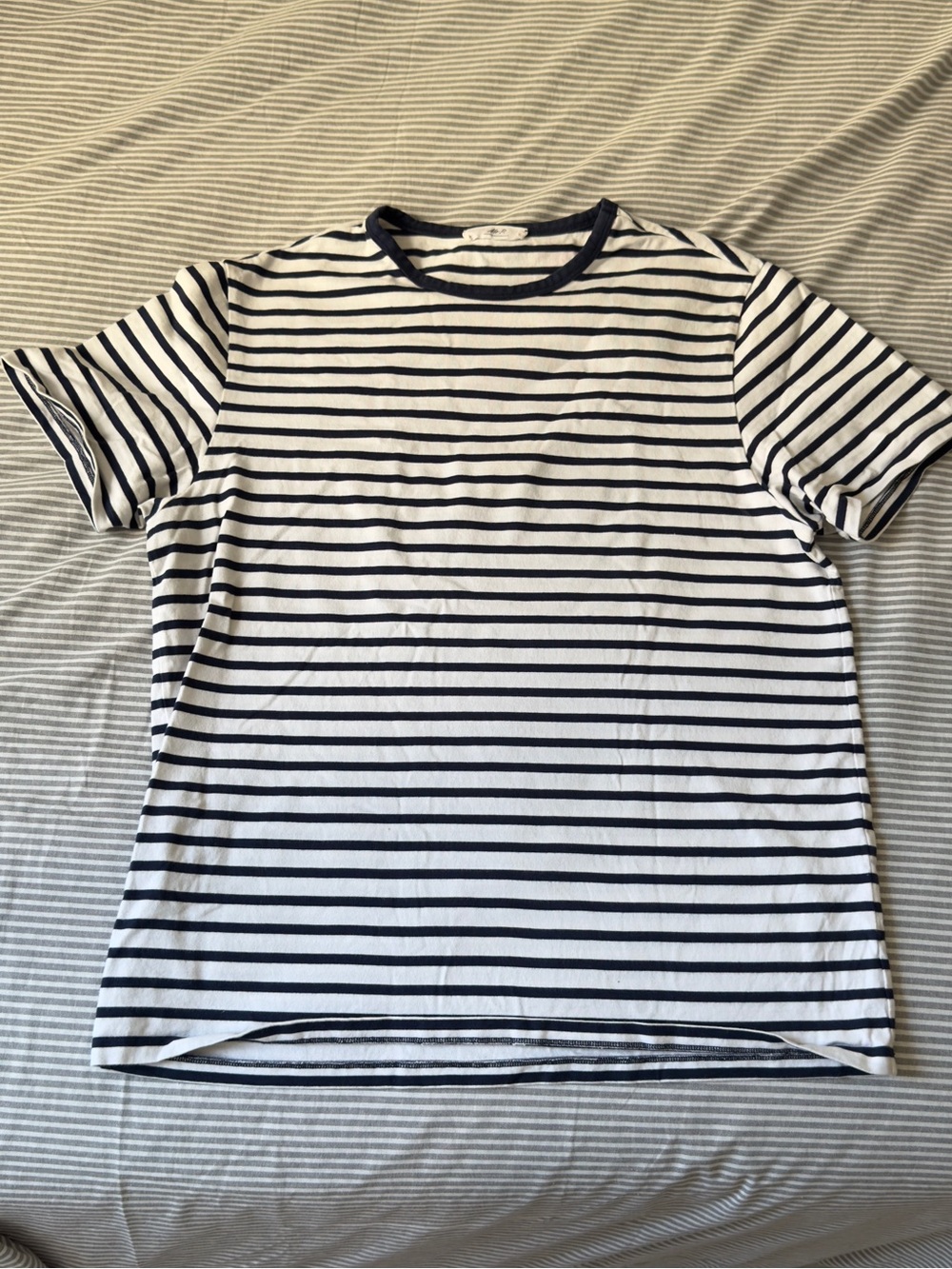 Mr P. Striped Cotton T-shirt